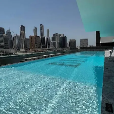 Havn - Studio In Business Bay, Burj Khalifa View Dubaï Extérieur photo